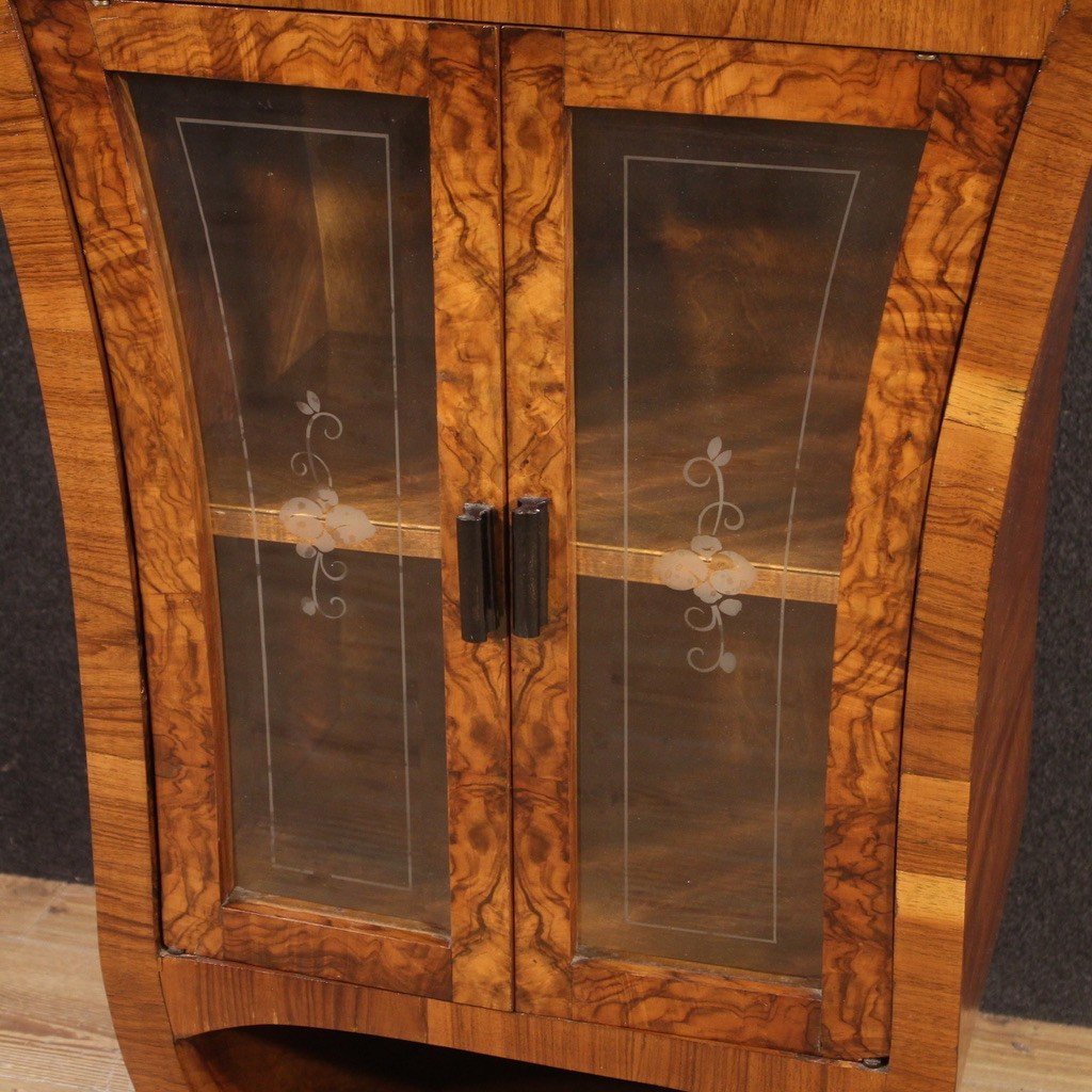 Elegant Art Deco Display Cabinet From The 50s-photo-3