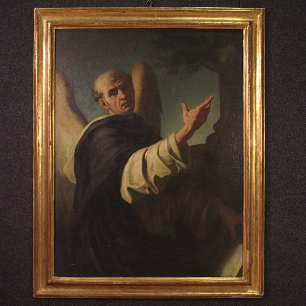 Great 18th Century Italian Painting, Saint Vincent Ferrer-photo-2