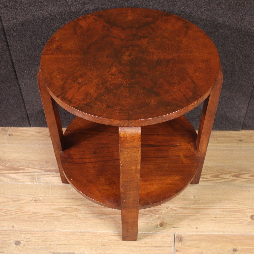 Elegant 20th Century Art Deco Side Table-photo-5