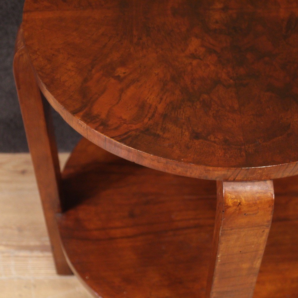 Elegant 20th Century Art Deco Side Table-photo-6