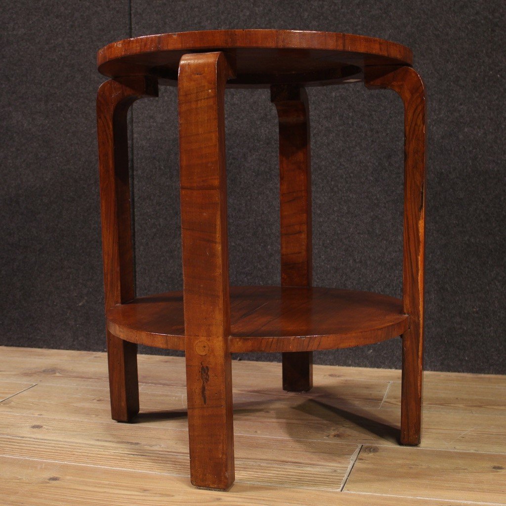 Elegant 20th Century Art Deco Side Table-photo-7