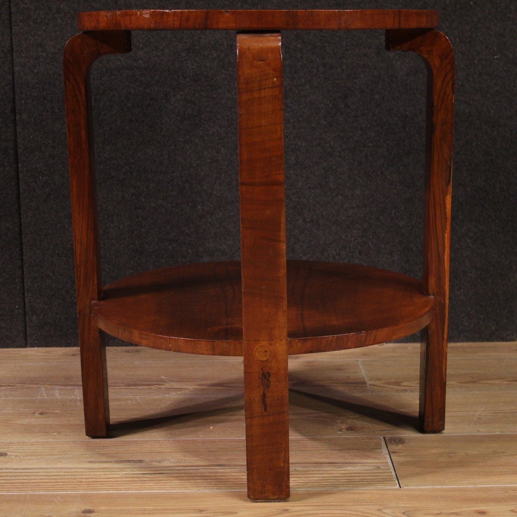 Elegant 20th Century Art Deco Side Table-photo-8