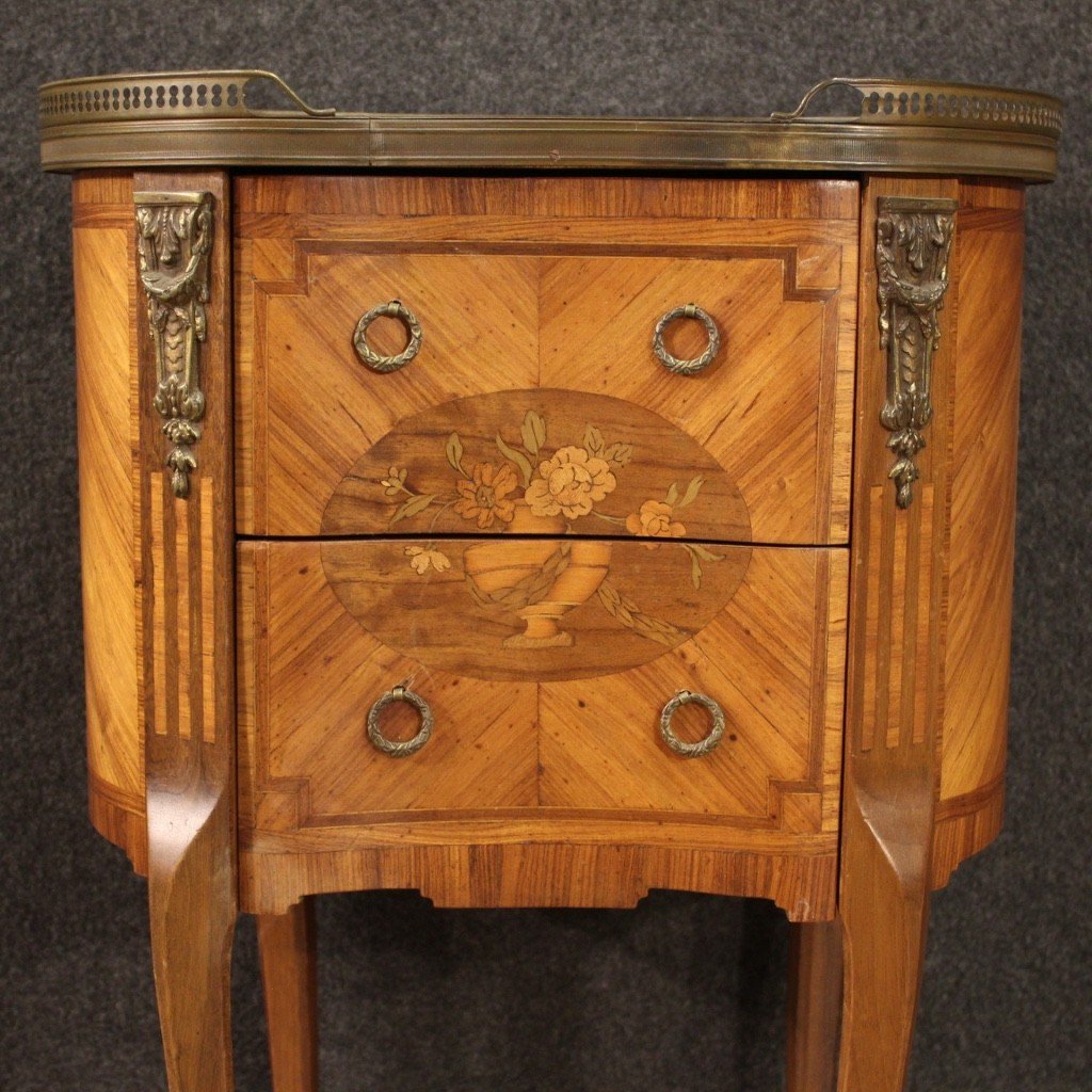 French Night Stand In Napoleon III Style From The 20th Century-photo-4