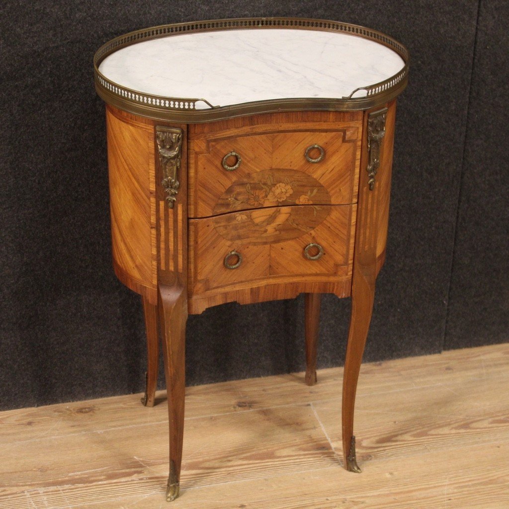 French Night Stand In Napoleon III Style From The 20th Century-photo-1