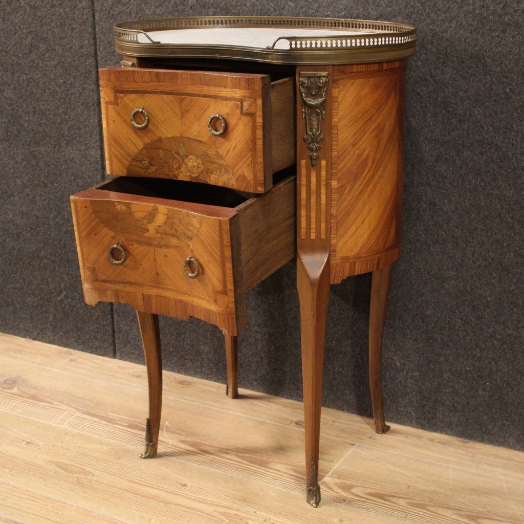 French Night Stand In Napoleon III Style From The 20th Century-photo-5