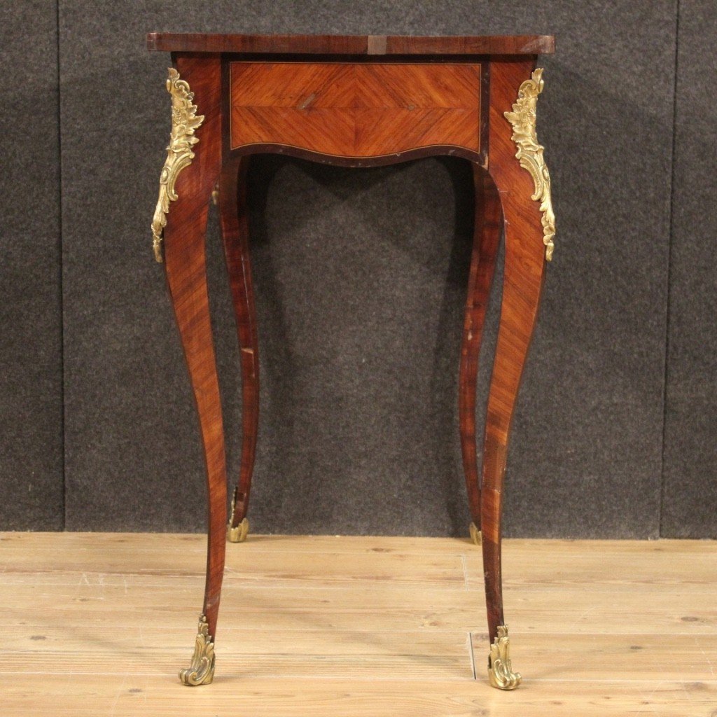 French Inlaid Writing Desk From The 20th Century-photo-6