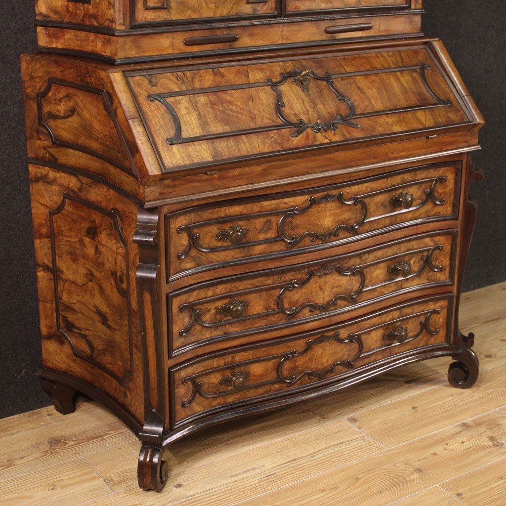 Great Lombard Trumeau In Wood From 20th Century-photo-3