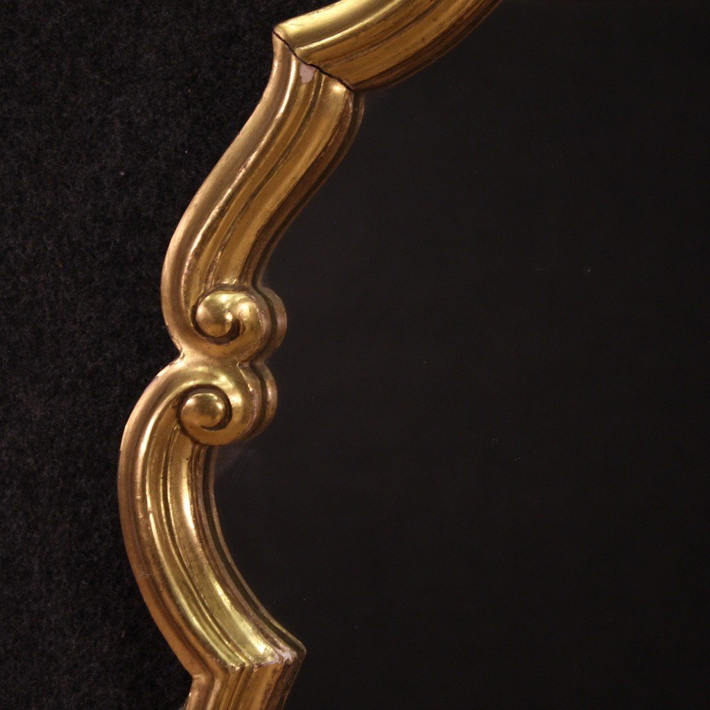 Elegant Venetian Mirror From The 20th Century-photo-7