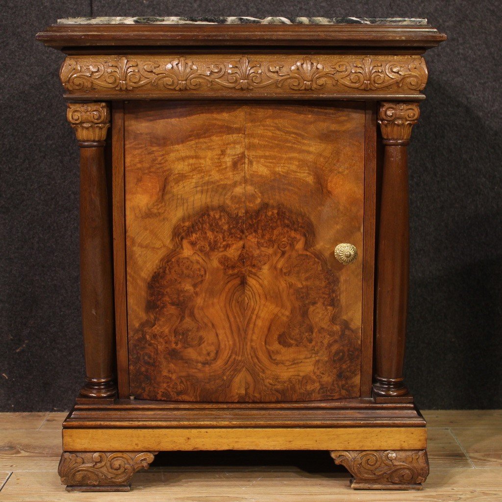 Beautiful Pair Of Italian Bedside Tables From The 60s-photo-5