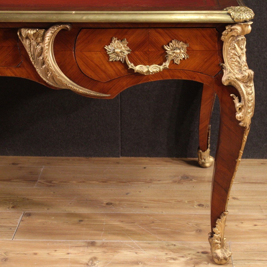 Bureau Français De Style Louis XV Du 20ème Siècle-photo-3