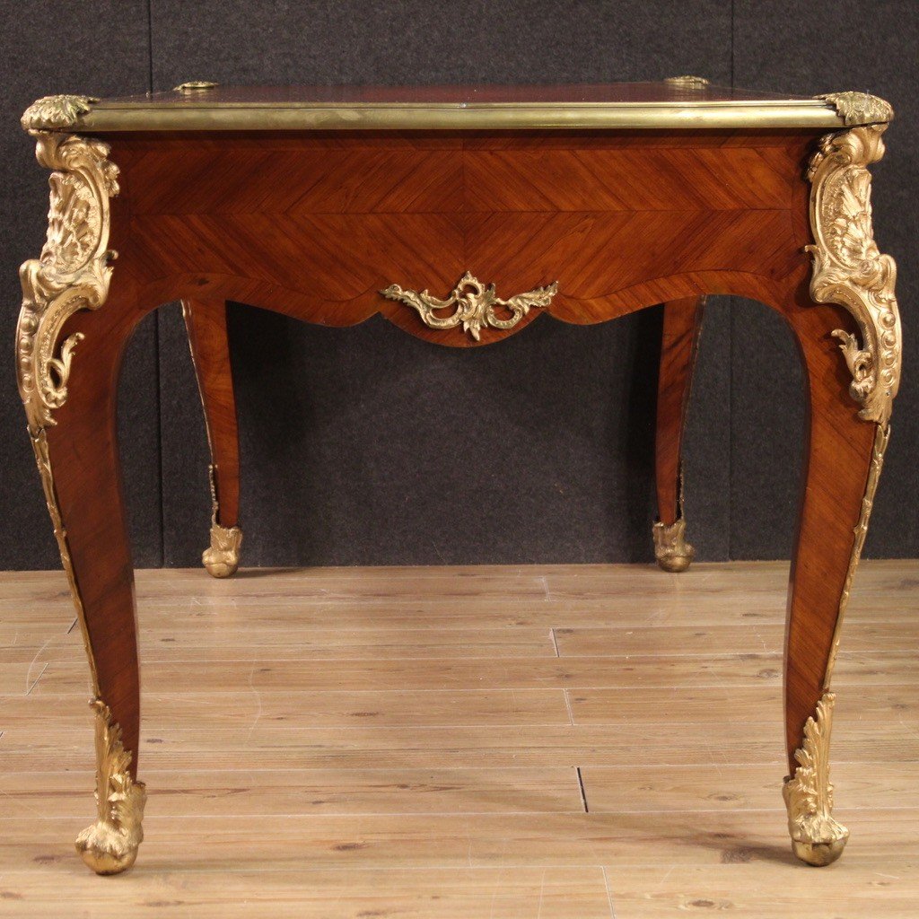 Bureau Français De Style Louis XV Du 20ème Siècle-photo-4