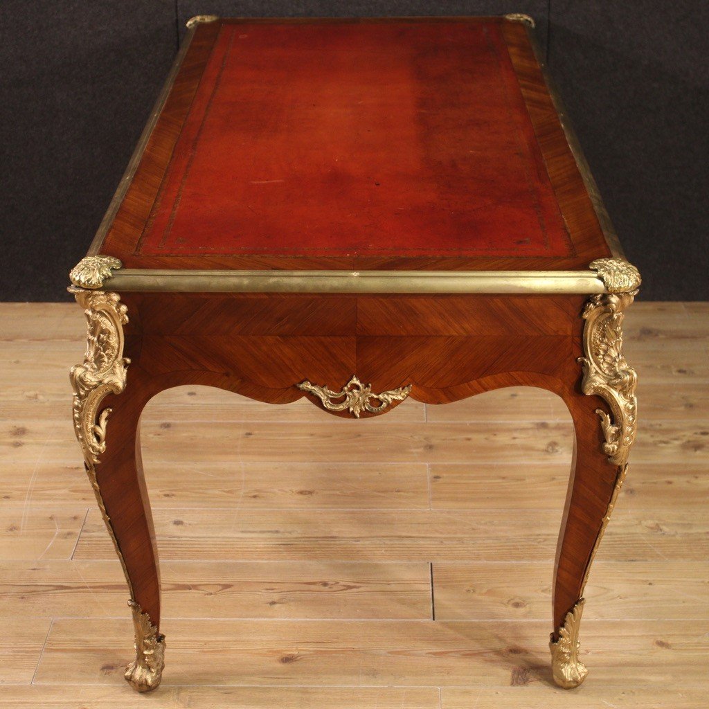 Bureau Français De Style Louis XV Du 20ème Siècle-photo-7