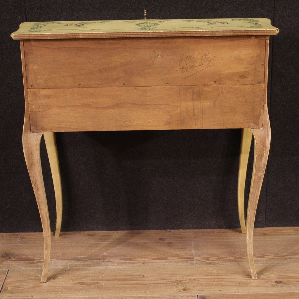 Venetian Painted Bureau From 1960s-photo-4