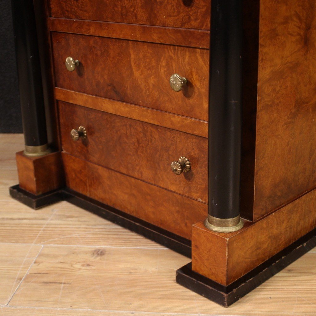 Pair Of 20th Century Empire Style Nightstands-photo-5