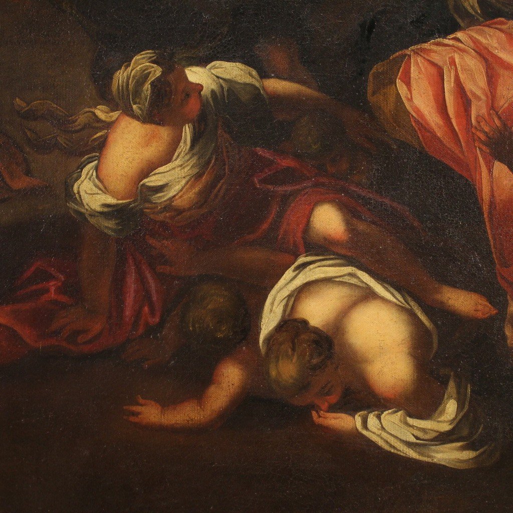 Religious Painting From The 17th Century, The Massacre Of The Innocents-photo-4