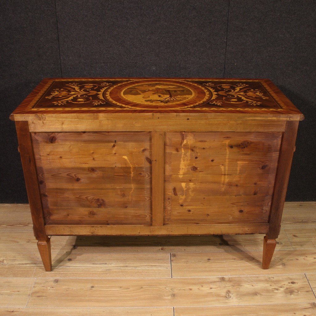 Elegant Louis XVI Style Commode From The 20th Century-photo-2