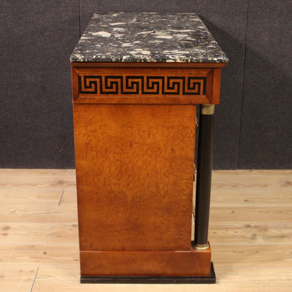 Elegant 20th Century Empire Style Chest Of Drawers-photo-7