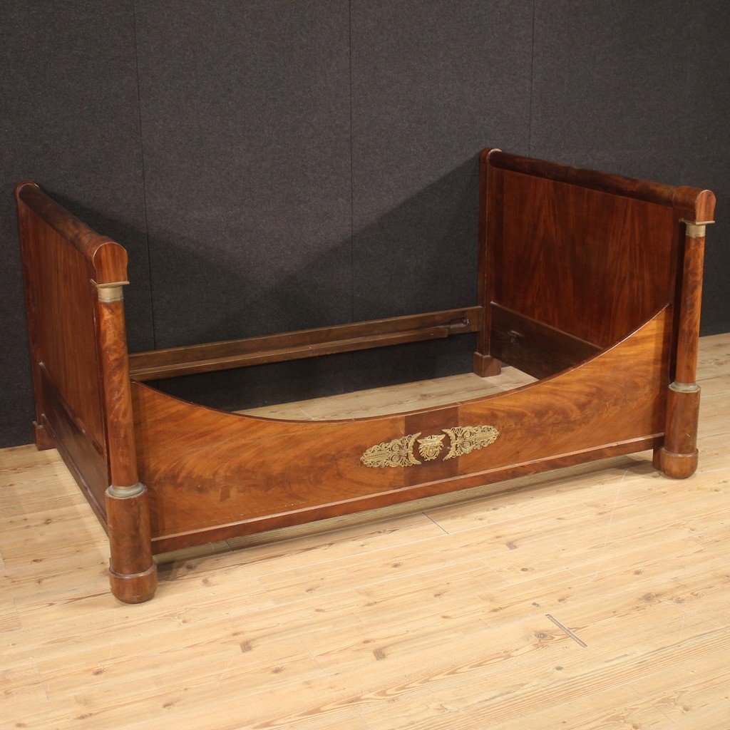 French Empire Bed From The 19th Century-photo-3