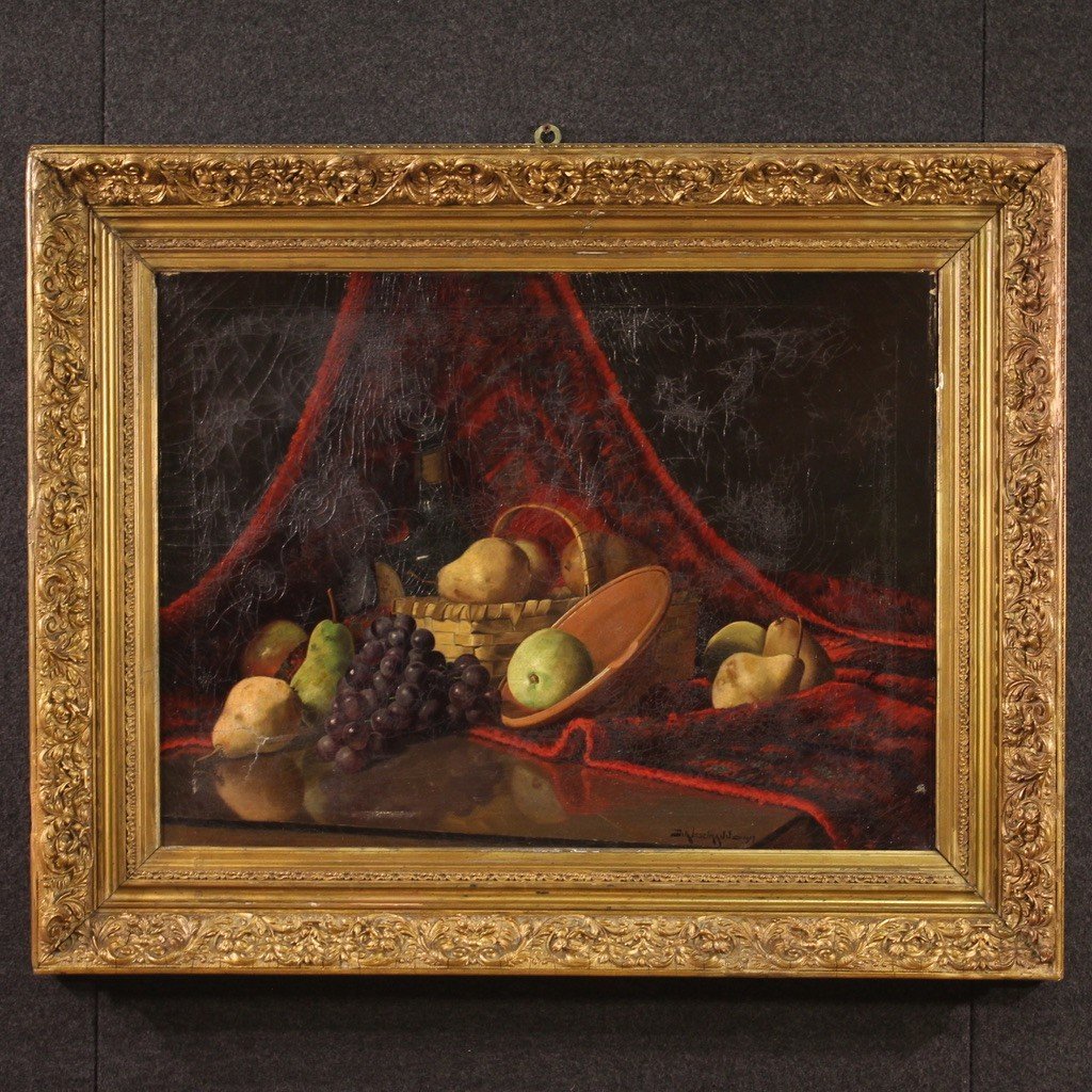 Dutch Painting Still Life Signed And Dated