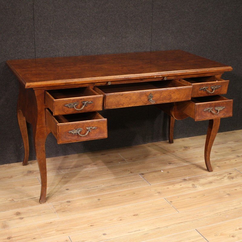 Italian Louis XV Style Writing Desk-photo-6