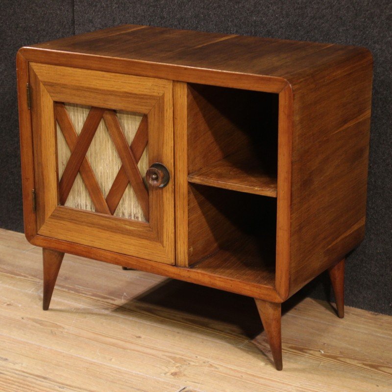 20th Century Gio Ponti Style Italian Nightstand-photo-8