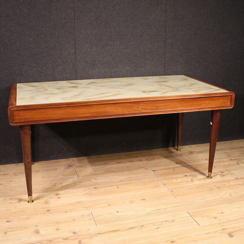 Large Italian Design Table From The 60s-photo-7