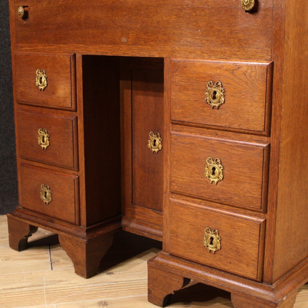 20th Century Dutch Oak Bureau-photo-1