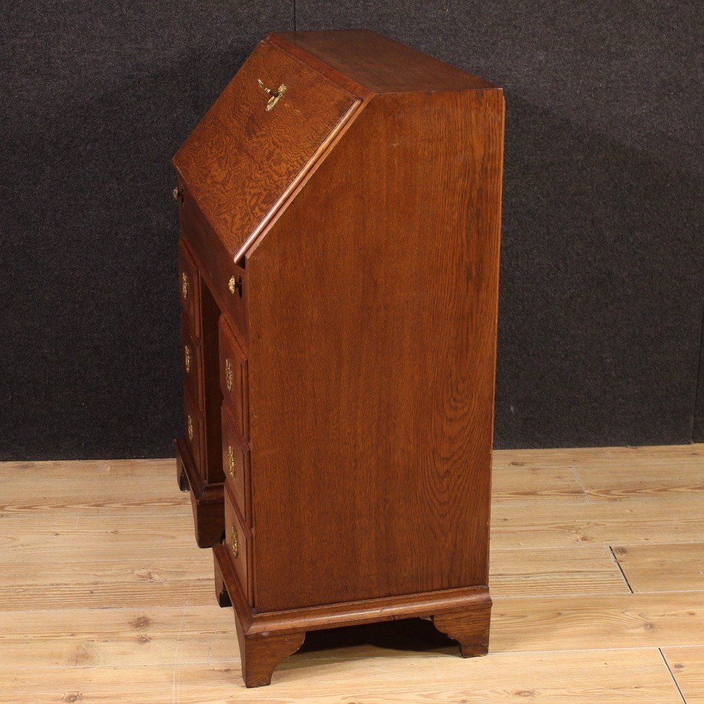 20th Century Dutch Oak Bureau-photo-2