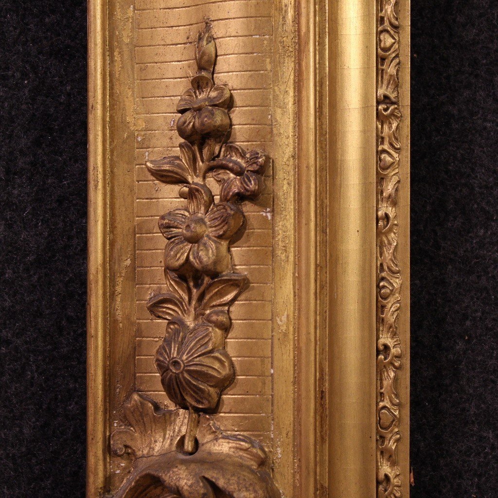 19th Century Gilded Wooden Frame-photo-6