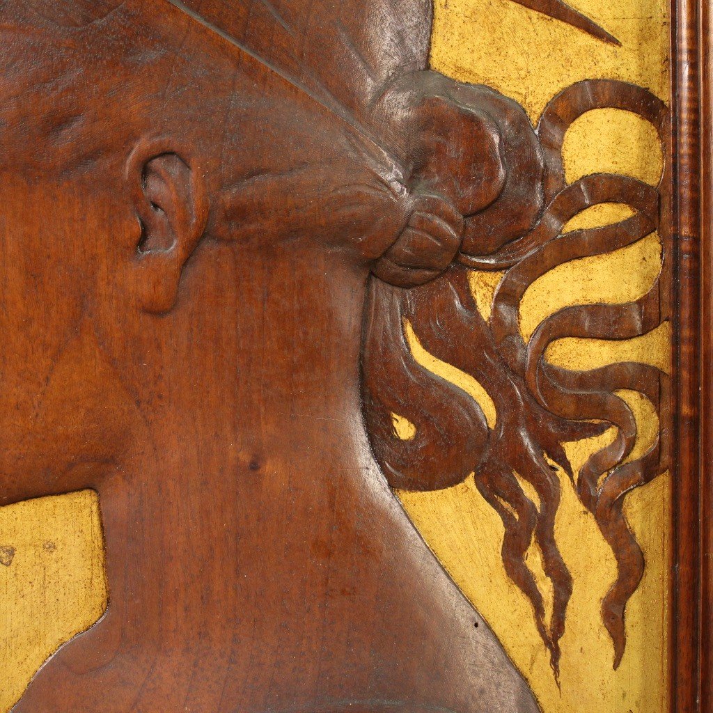 Bas-relief De Style Art Nouveau Du 20ème Siècle-photo-7