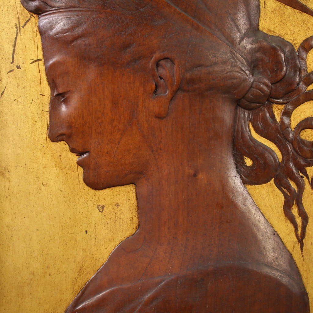 Bas-relief De Style Art Nouveau Du 20ème Siècle-photo-8