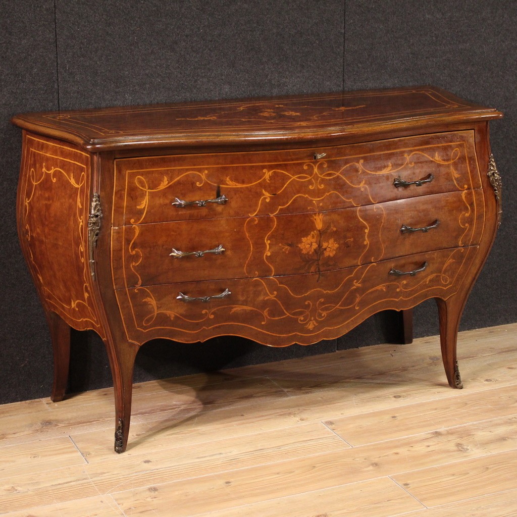 Commode De Style Louis XV Du 20ème Siècle