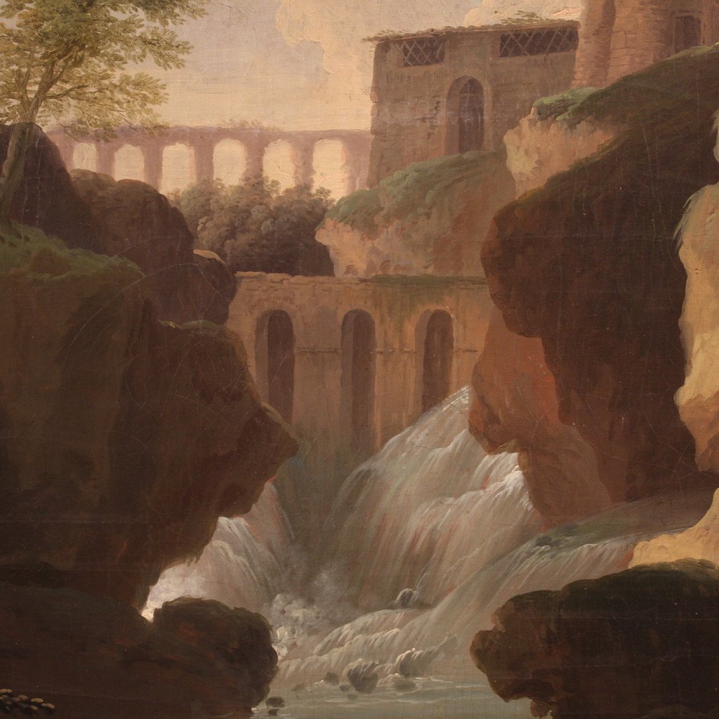 Great Italian Landscape Painting From 18th Century-photo-4