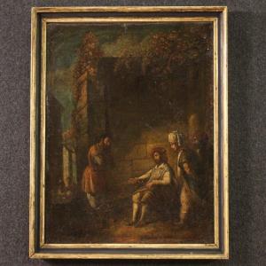 Peinture Ancienne 17ème Siècle, La Parabole Du Fermier Infidèle