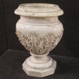 Grand Vase En Marbre Du 19ème Siècle