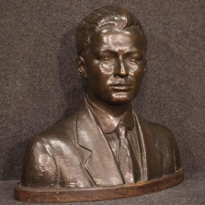 Bronze Half-bust Sculpture From 20th Century