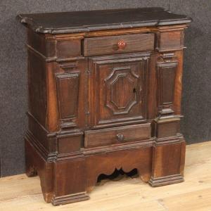 Small Wooden Cabinet In Louis XIV Style 