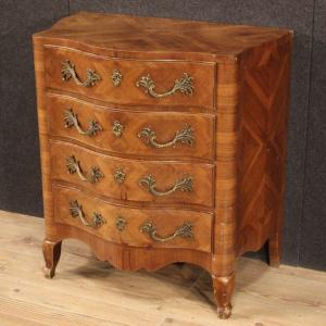 Small French Dresser In Walnut From The 20th Century