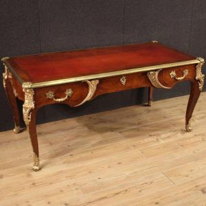 French Writing Desk In Louis XV Style From 20th Century