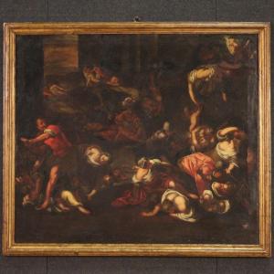 Religious Painting From The 17th Century, The Massacre Of The Innocents