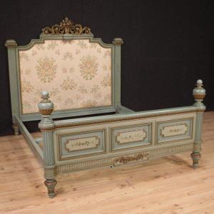 Lacquered Double Bed In Louis XVI Style