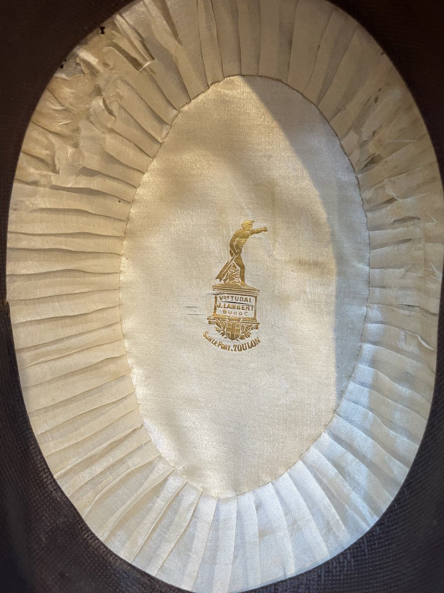 Senior Naval Officer Hat, France 19th / 20th Century / Navy-photo-7