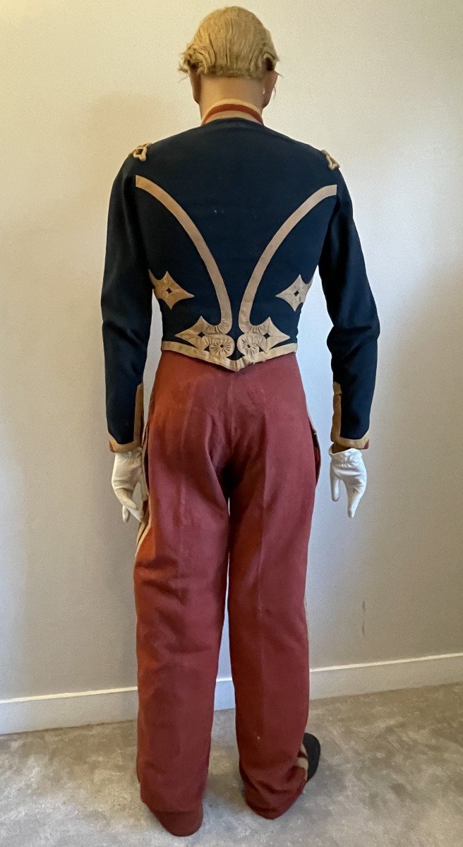 Rare Uniform 7th Hussar Second Empire Napoleon / Nominative Set, Museum Provenance-photo-3