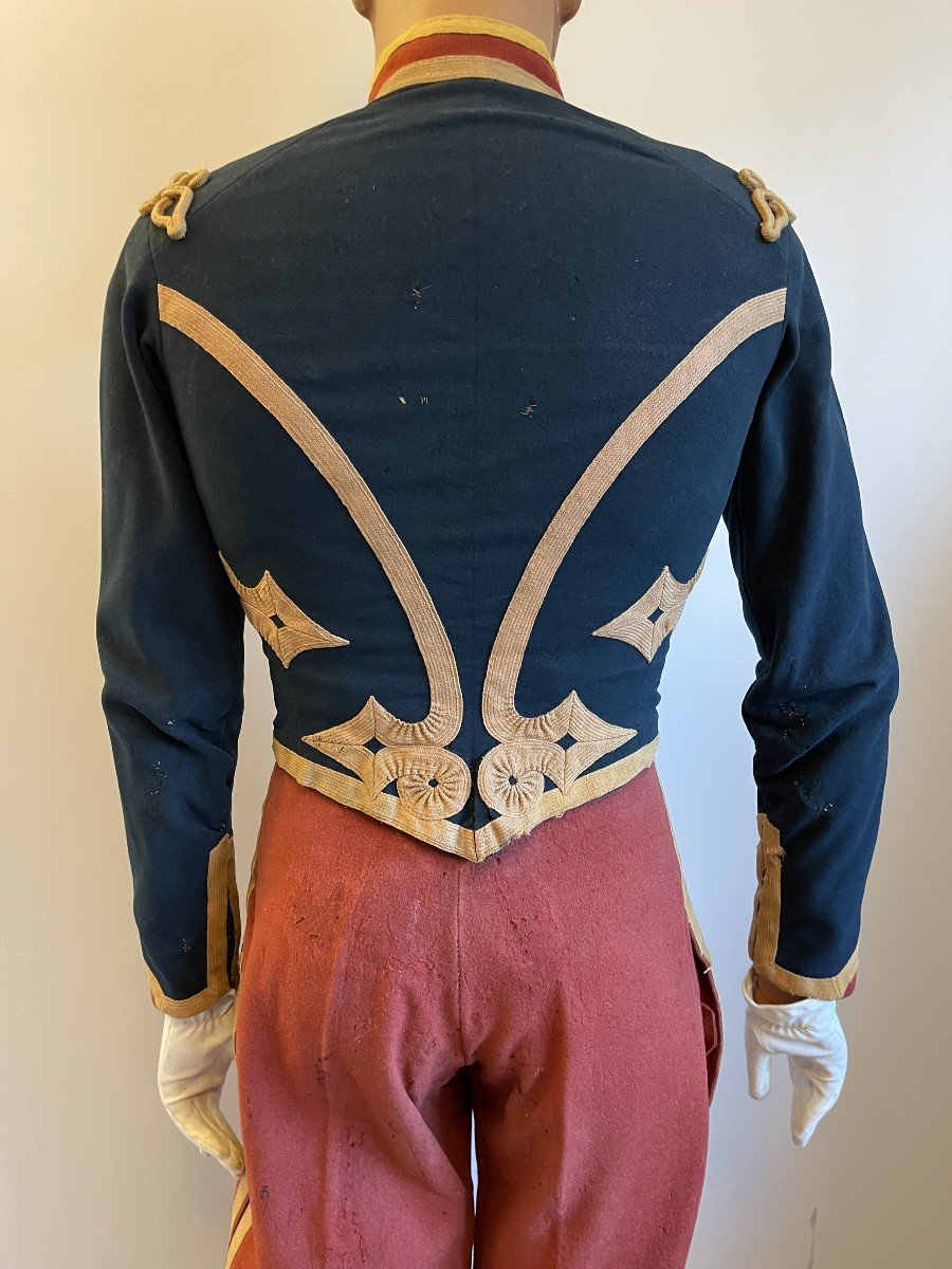 Rare Uniform 7th Hussar Second Empire Napoleon / Nominative Set, Museum Provenance-photo-4