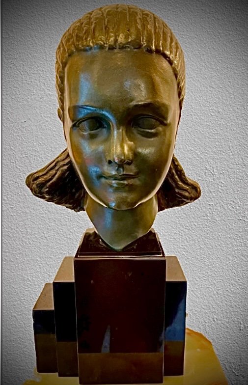 Bouraine Bronze Bust