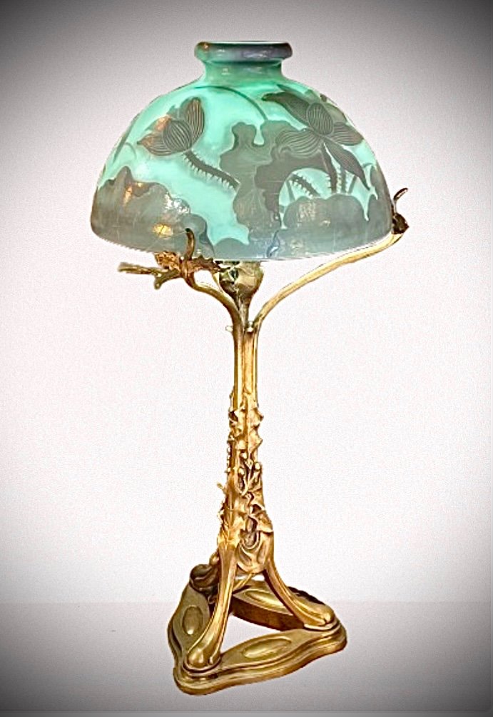 Emile Gallé Desk Lamp -photo-2