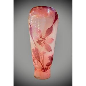 Emile Galle Vase Aux Crocus 