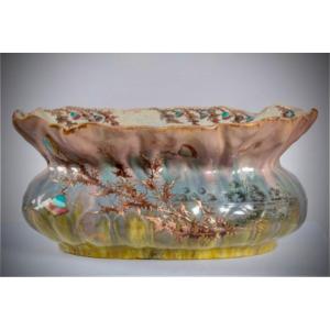 Emile Gale Jardiniere Faience 