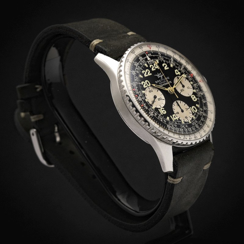 Chronographe Vintage Breitling  Navitimer Cosmonaute Réf. 809  -1964-  -photo-4