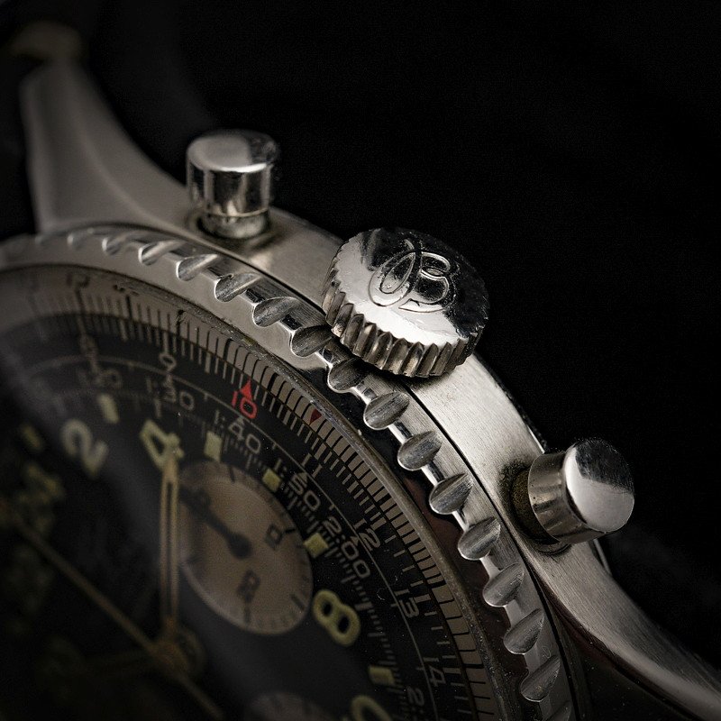 Chronographe Vintage Breitling  Navitimer Cosmonaute Réf. 809  -1964-  -photo-3